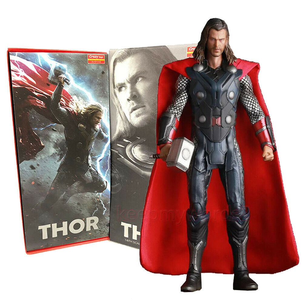 Crazy Toys Marvel 12/" The Avengers Age Of Ultron Thor 1//6 Action Figure Statue