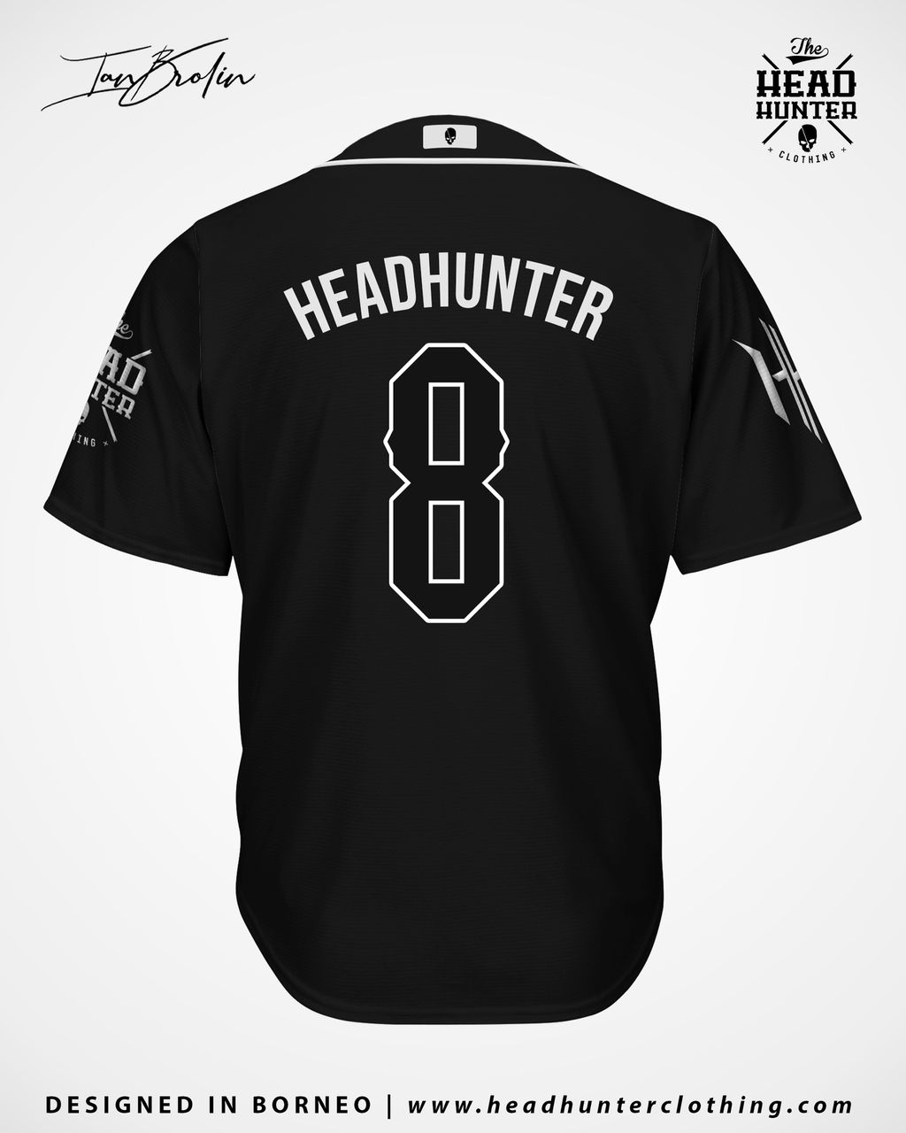 Baseball - Black (Back)