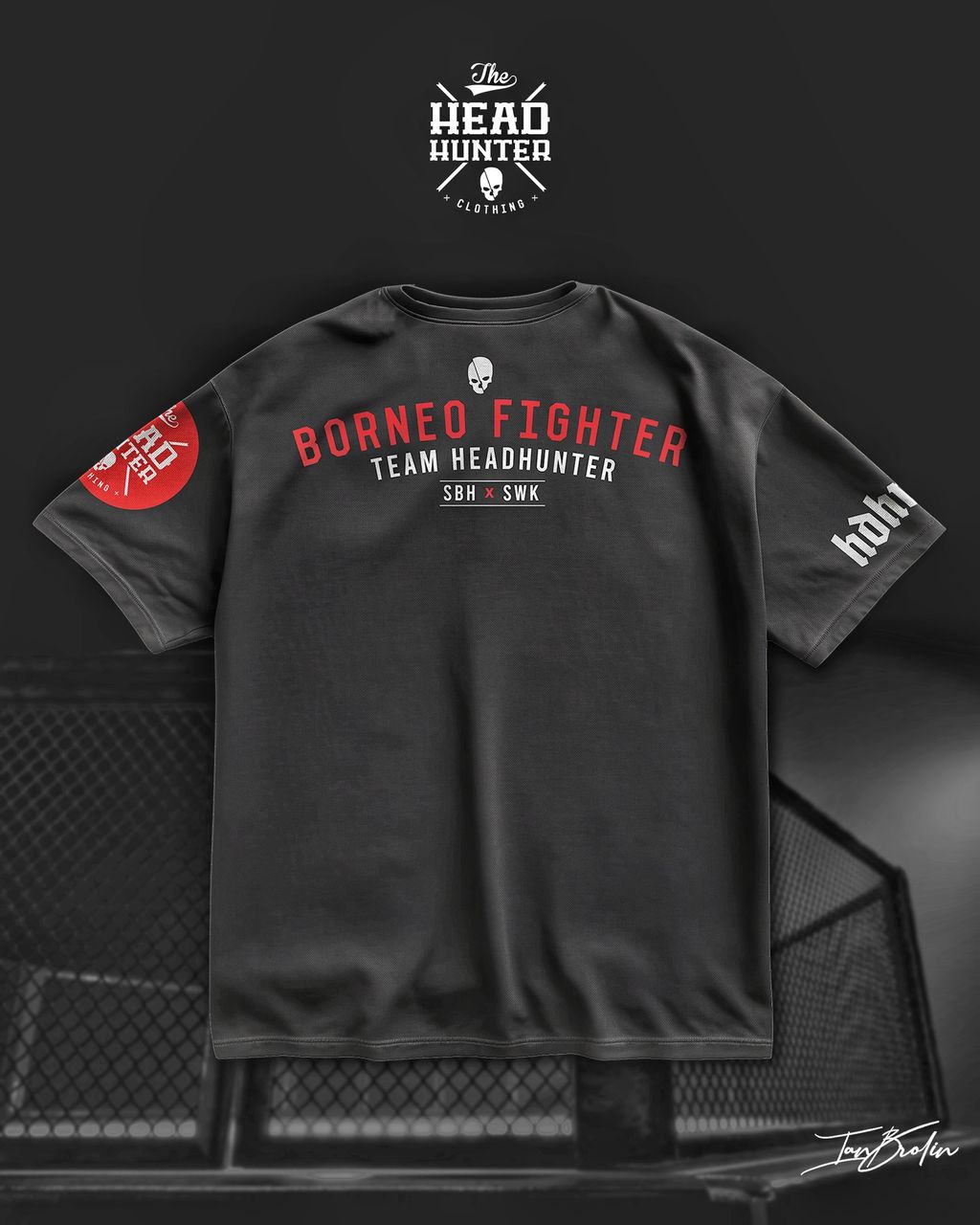 Poster Borneo Fighter - 02 Back