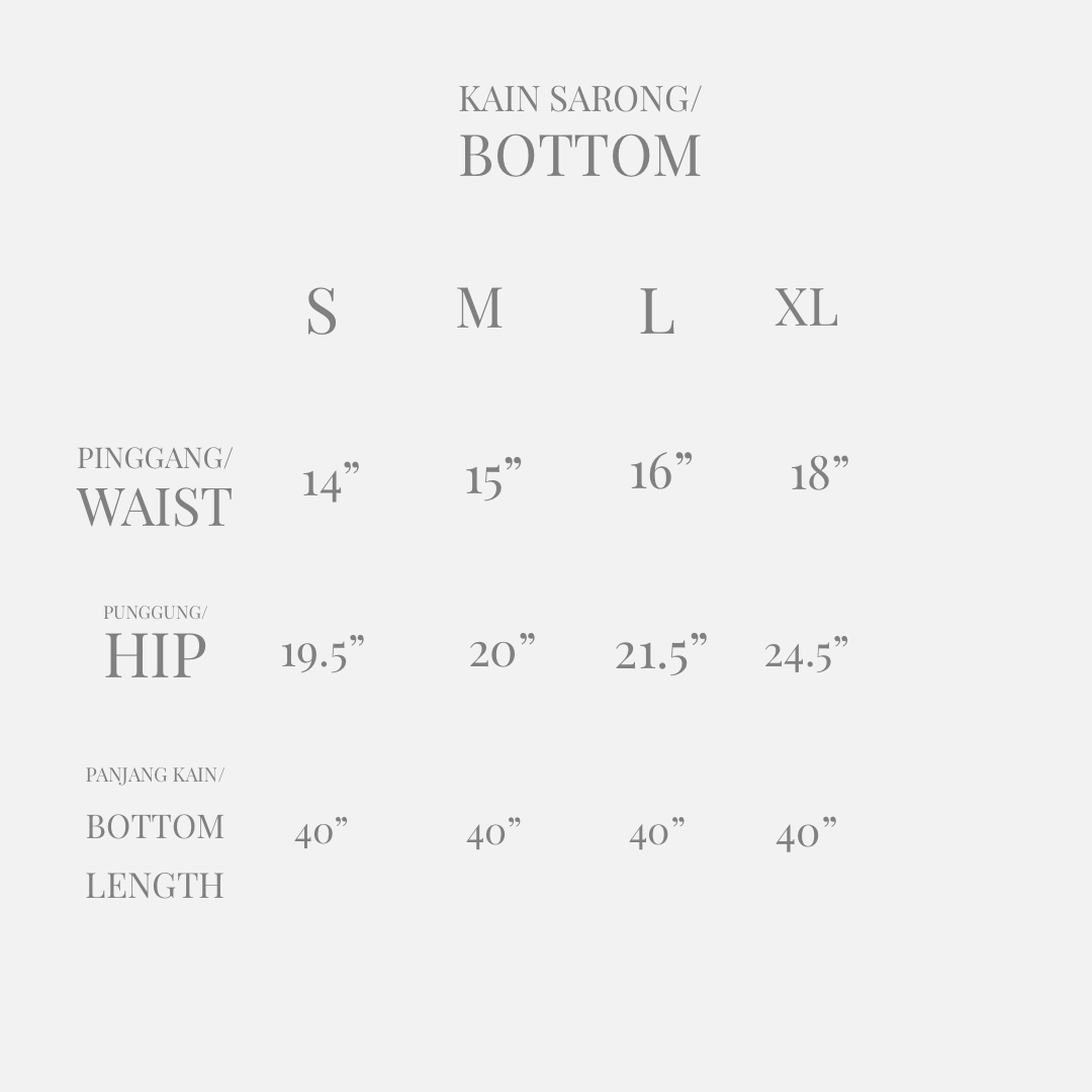 Kain Sarong Bottom