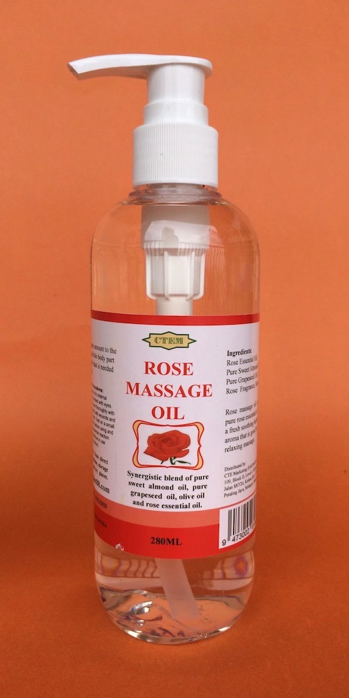 Rose Massage Oil 280ML CTE Marketing