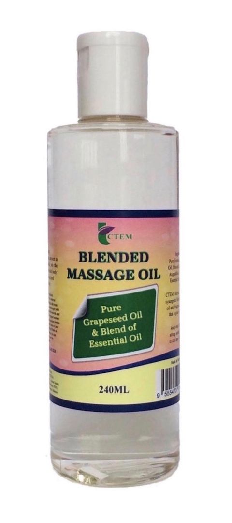 Blended Massage Oil 240ML – CTE Marketing