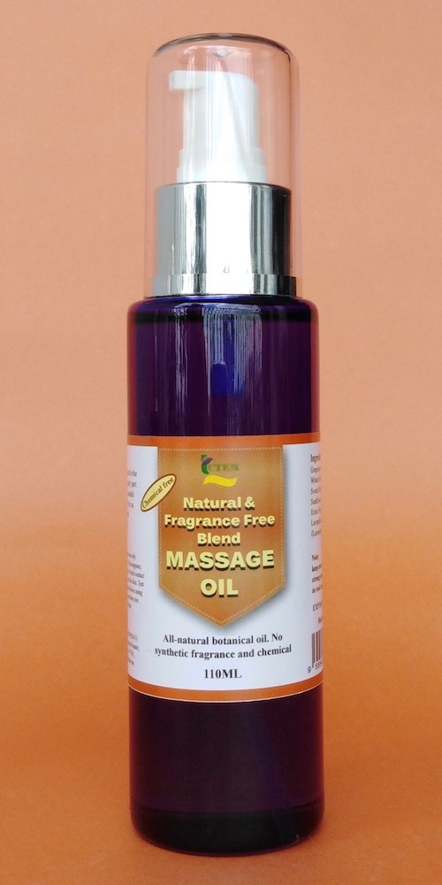 Bare Flower Natural Fragrance Free Body Oil - Best for Sensitive Skin main image 1