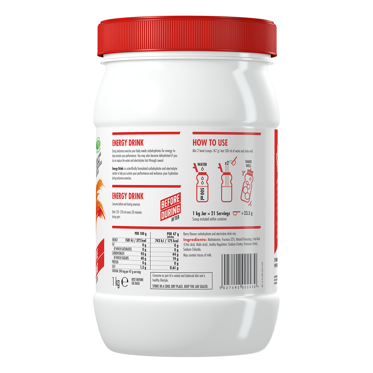 HIGH5 Energy Drink Advanced 2:1 fructose sports drink for general training & racing – 1.0KG – HOBBIES SPORTSWEAR - HOBBIES SPORTS & NUTRITION SDN. BHD. - (HIGH5 SPORTS NUTRITION MALAYSIA)HIGH5 SPORTS MALAYSIA