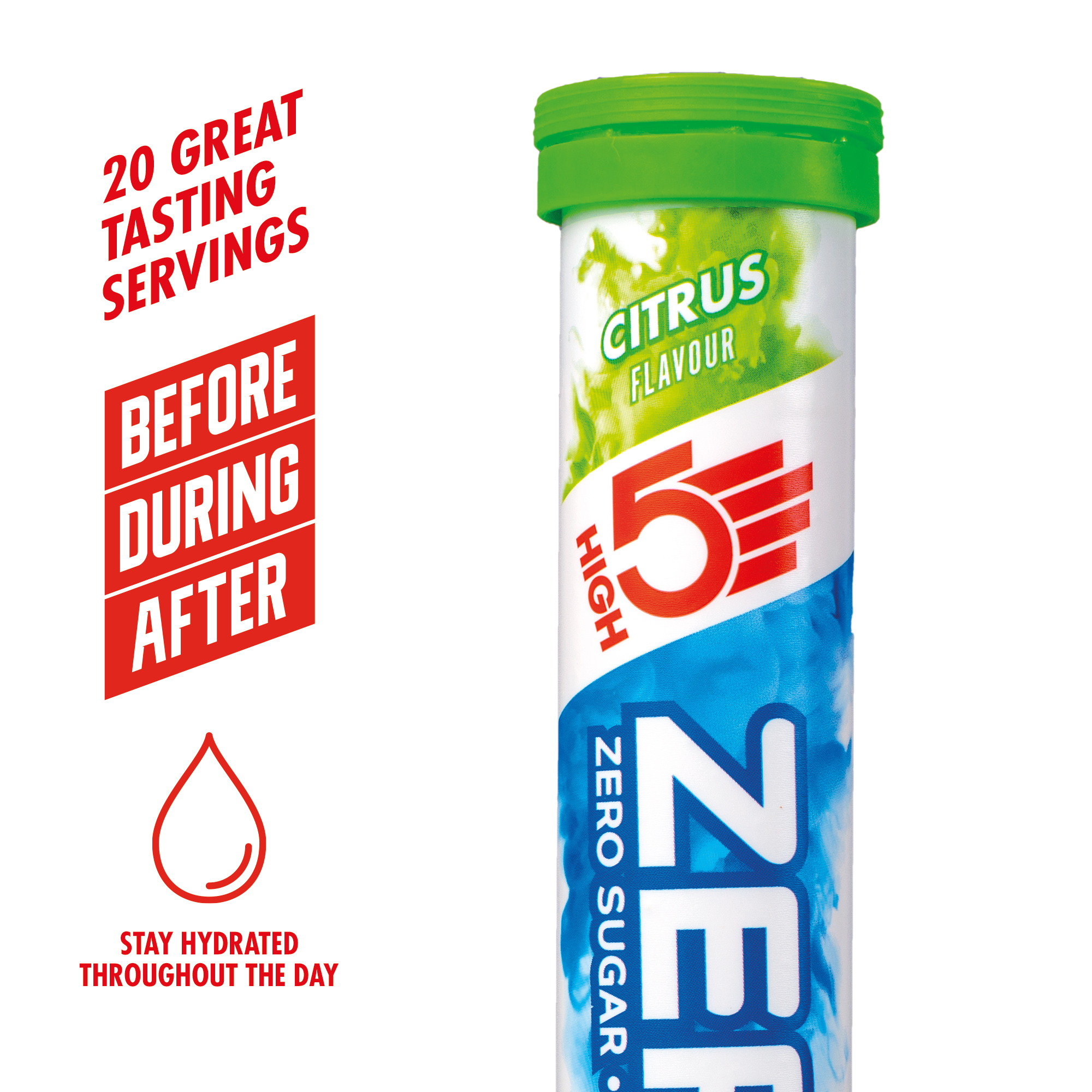 HIGH5 Zero Electrolyte Sports Drink (20 Tablets x 1 Tube) – HOBBIES  SPORTSWEAR - HOBBIES SPORTS & NUTRITION SDN. BHD. - (HIGH5 SPORTS NUTRITION  MALAYSIA)HIGH5 SPORTS NUTRITION MALAYSIA