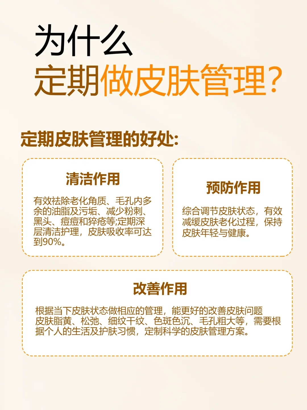 坚持护肤｜为什么定期做皮肤管理❓一篇秒懂‼️_4_木槿花课堂_来自小红书网页版