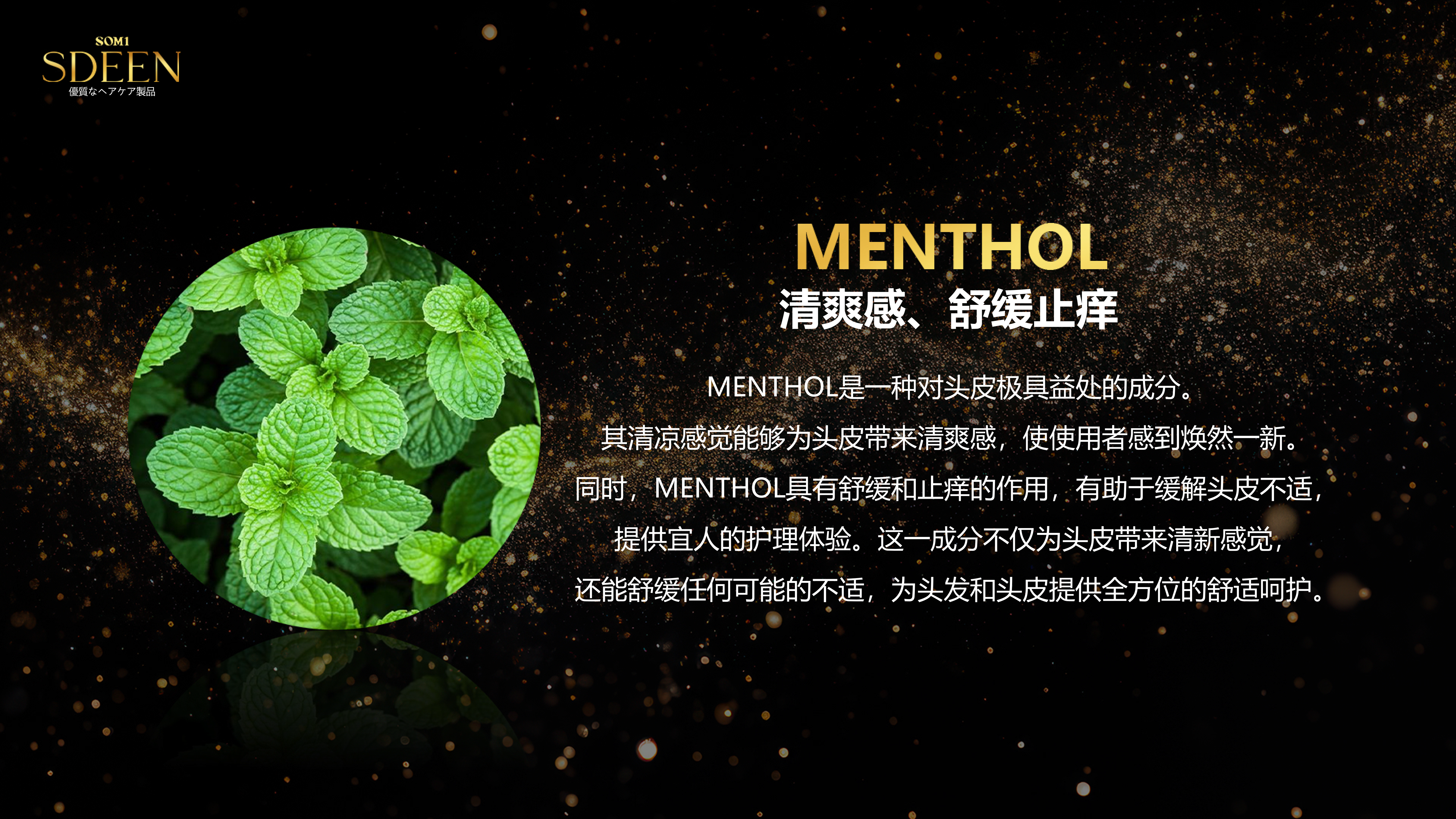 SDEEN ROOT BOOSTER - Menthol