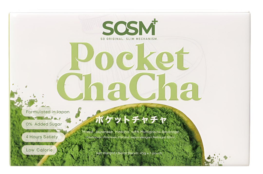 Pocket Chacha 马来西亚代餐 SOSM+ 多口味 便携轻盈 营养补充