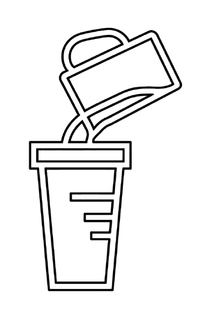 步骤2：加入200ml水