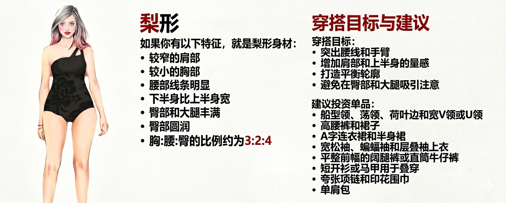 梨形身材不是你的错，是体质在说话