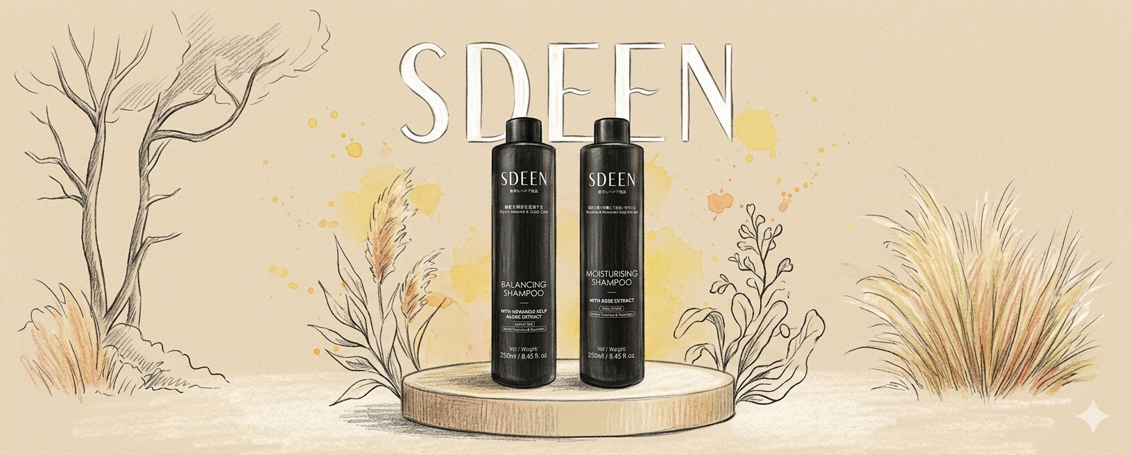 SDEEN | Balancing & Moisturising Shampoo 洗发 | By SOM1
