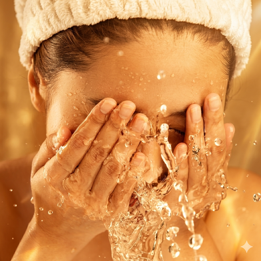 步骤3 用清水冲洗干净即可 或温水洗净