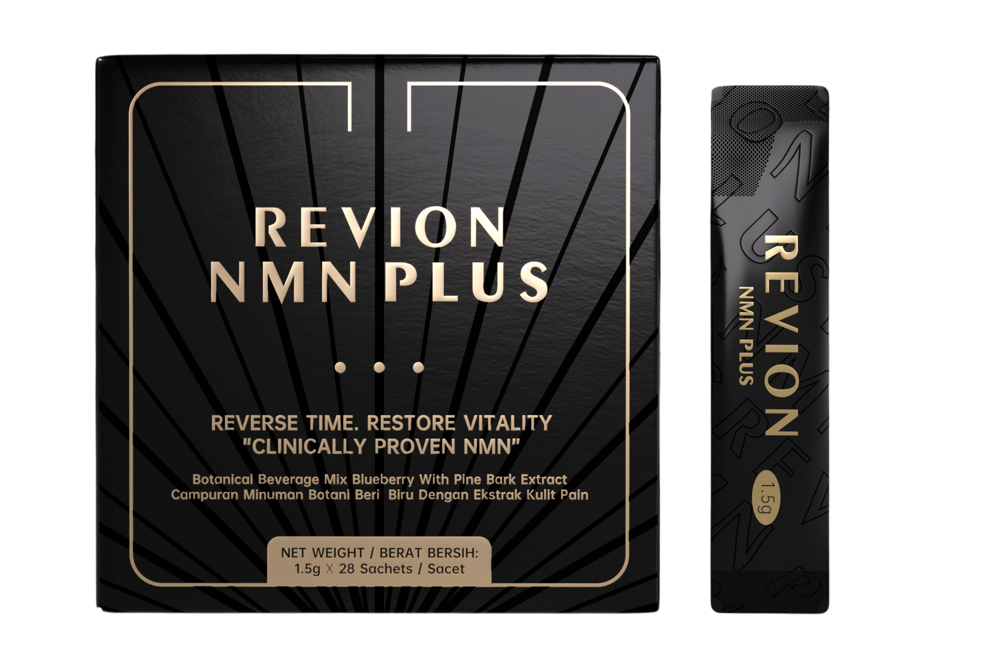 REVION NMN PLUS 胶囊 - 马来西亚临床实证抗衰老细胞补充剂