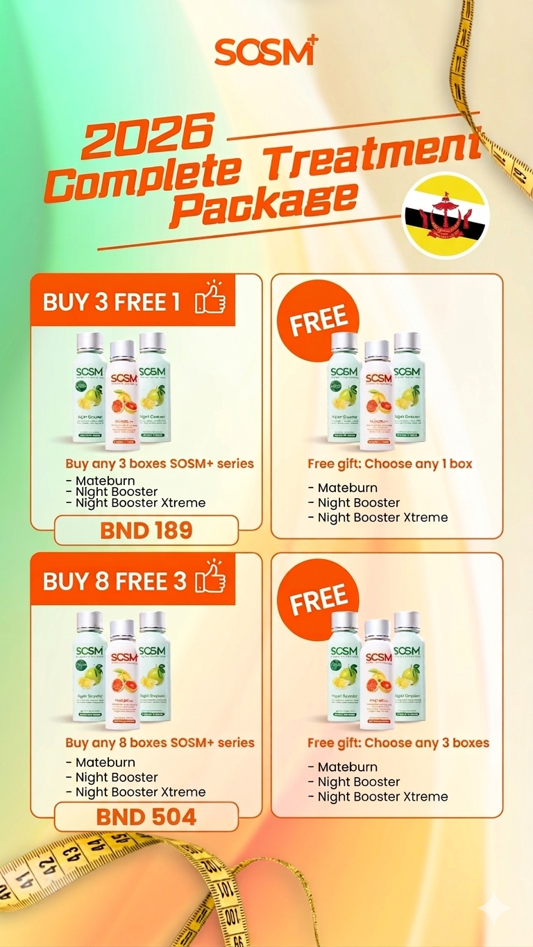 SOSM+ Mateburn Night Booster Extra - Brunei