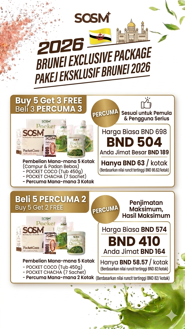 SOSM POCKET Series -Brunei