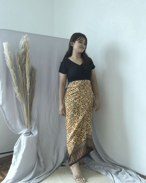 Leah Skirt Wrapped Skirt Pareo Pareo Instant Kumangandco Kumang Kumangco 2
