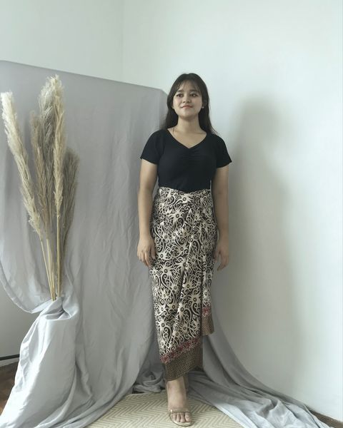 Leah Skirt Wrapped Skirt Pareo Pareo Instant Kumangandco Kumang Kumangco 5