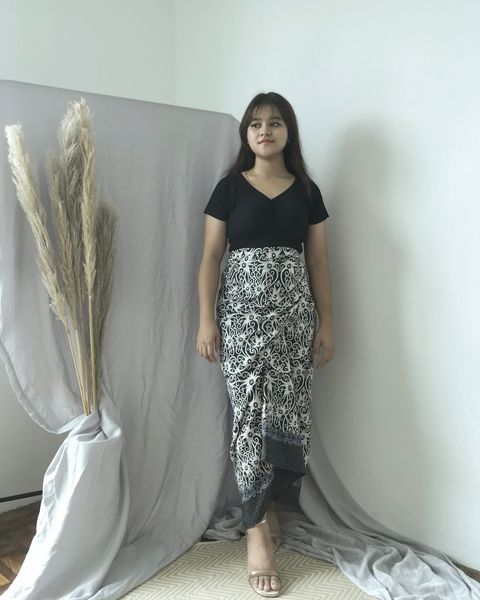 Leah Skirt Wrapped Skirt Pareo Pareo Instant Kumangandco Kumang Kumangco 7