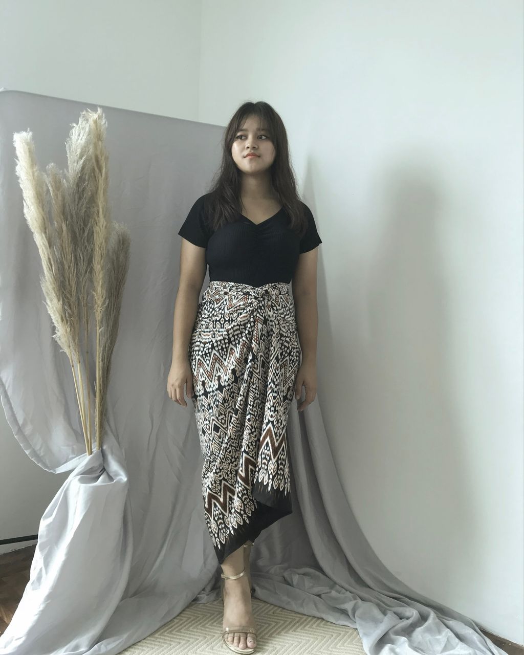 Leah Skirt Wrapped Skirt Pareo Pareo Instant Kumangandco Kumang Kumangco 10