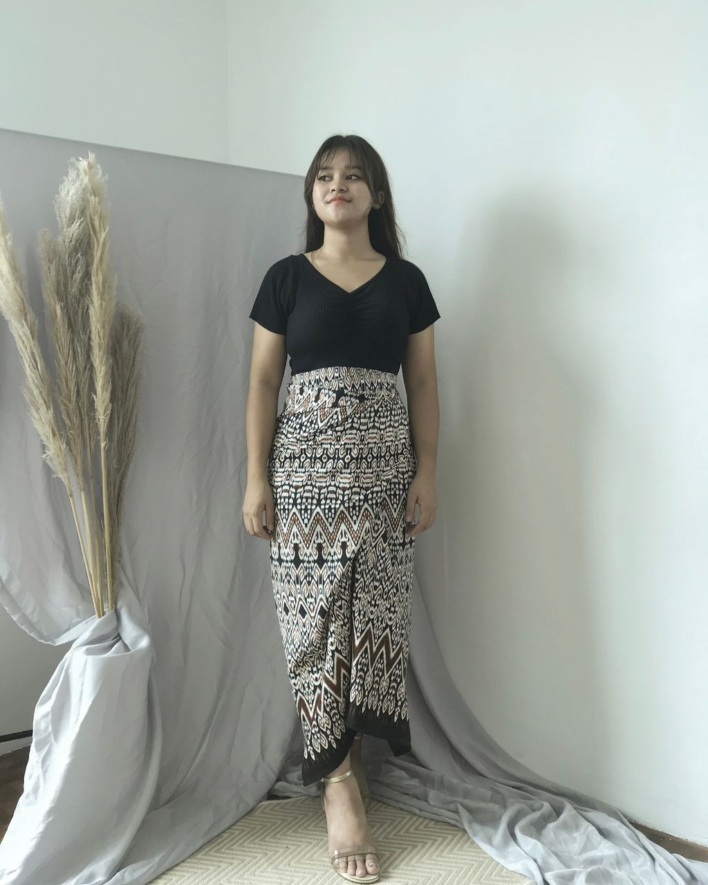 Leah Skirt Wrapped Skirt Pareo Pareo Instant Kumangandco Kumang Kumangco 9