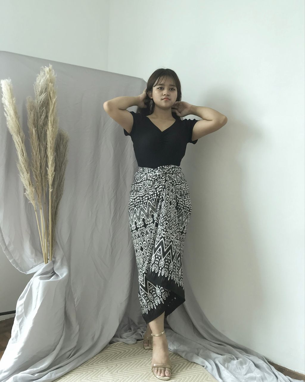 Leah Skirt Wrapped Skirt Pareo Pareo Instant Kumangandco Kumang Kumangco 11
