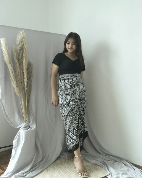 Leah Skirt Wrapped Skirt Pareo Pareo Instant Kumangandco Kumang Kumangco 12