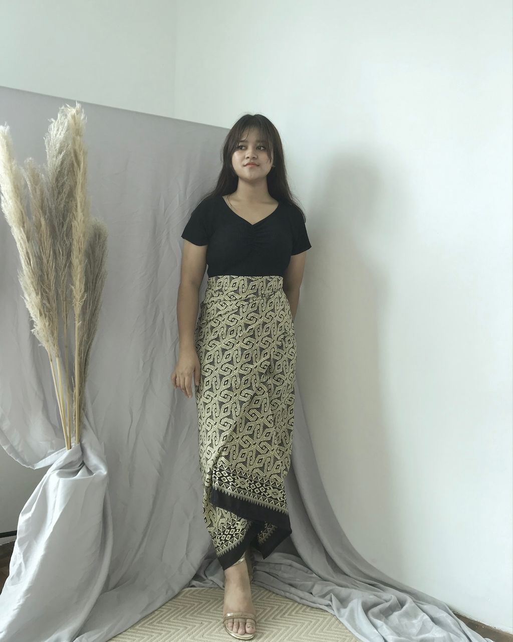 Leah Skirt Wrapped Skirt Pareo Pareo Instant Kumangandco Kumang Kumangco 15