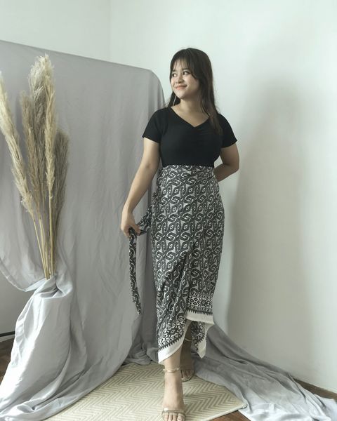 Leah Skirt Wrapped Skirt Pareo Pareo Instant Kumangandco Kumang Kumangco 14