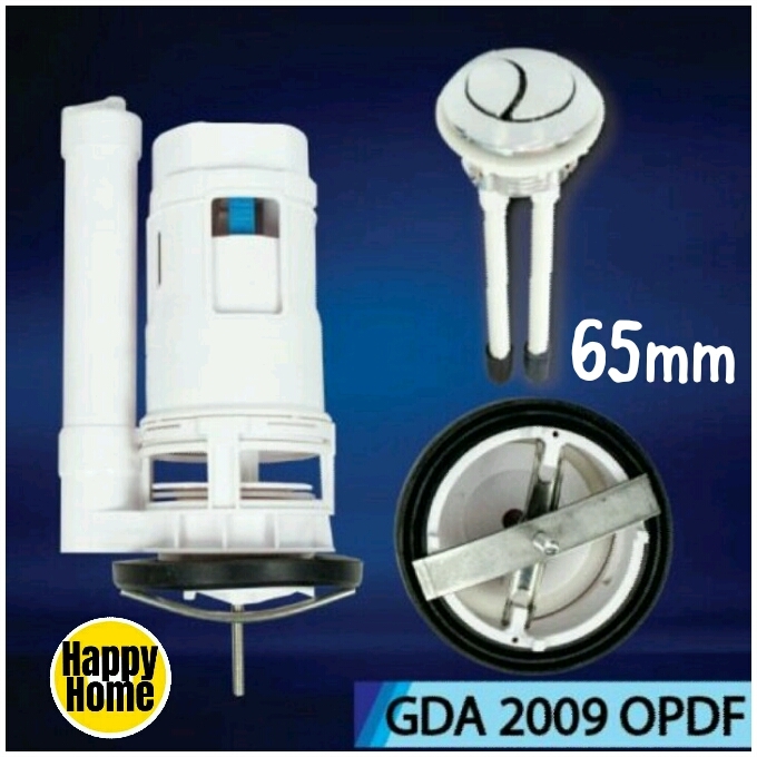 65 mm Base WC Fitting OnePiece Toilet Bowl Accessories Dual Flush