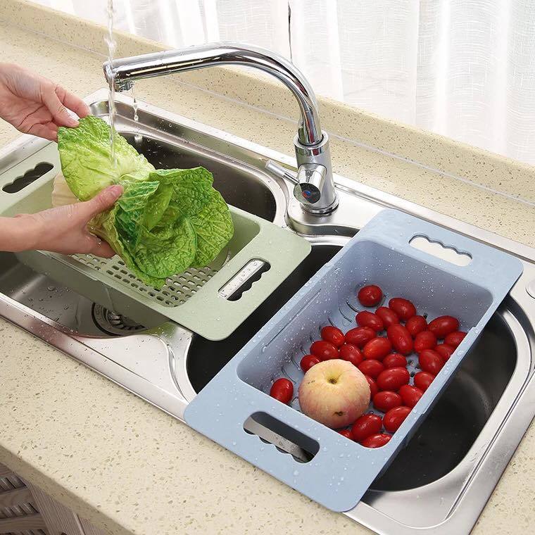 Adjustable Sink Basket (Kitchen Sink Accessories) Hako Tiles & Bath
