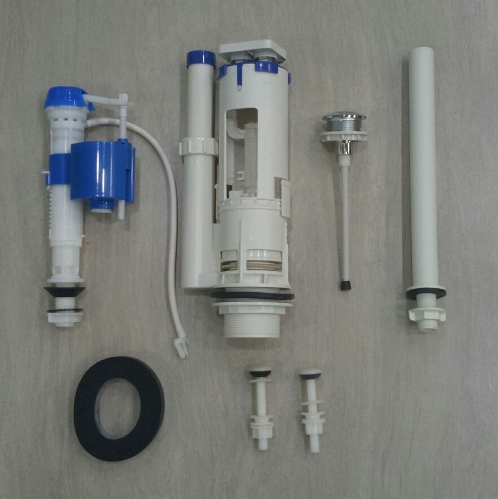 WC Fitting Toilet Bowl Accessories WC Internal Fitting Single Press