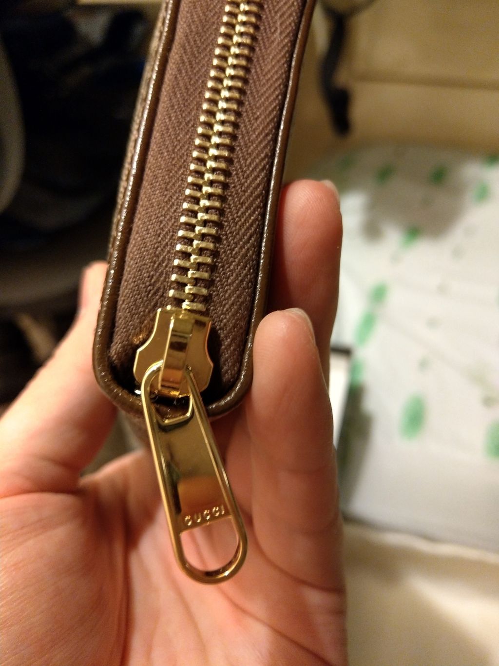 Gucci Horsebit 1955 zip around wallet