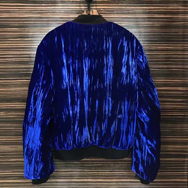 Original] Zara Men's Dark Blue Velvet Bomber Jacket, Men's Fashion, Tops &  Sets, Formal Shirts on Carousell