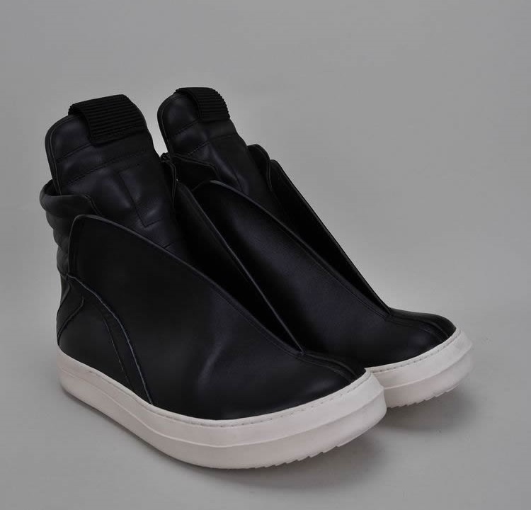 laceless high top sneakers