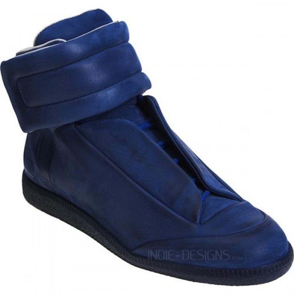 Indie Designs Velcro Navy Blue High Top Sneakers – Indie Designs Clothing