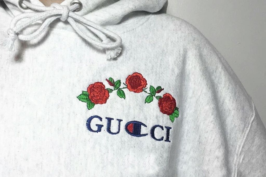 Indie Designs Parody Gucci x Champion Bootleg Hoodie – Indie Designs  Clothing