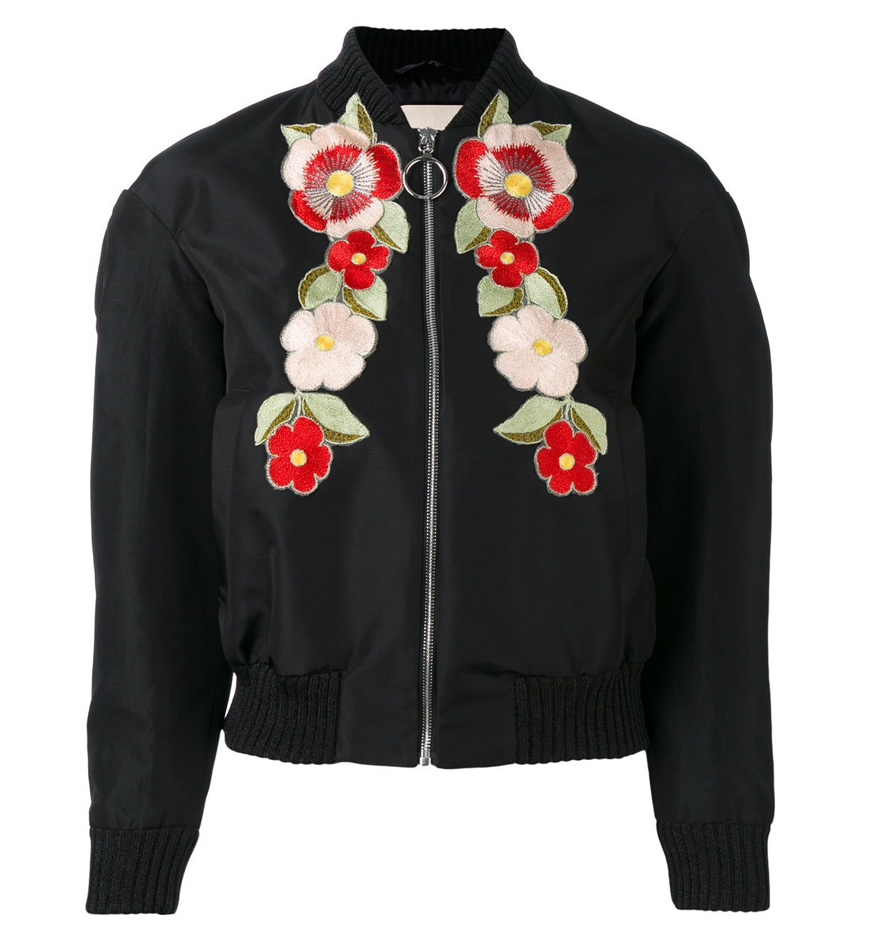 Indie Designs Floral Embroidered Bomber Jacket – Indie Designs Clothing