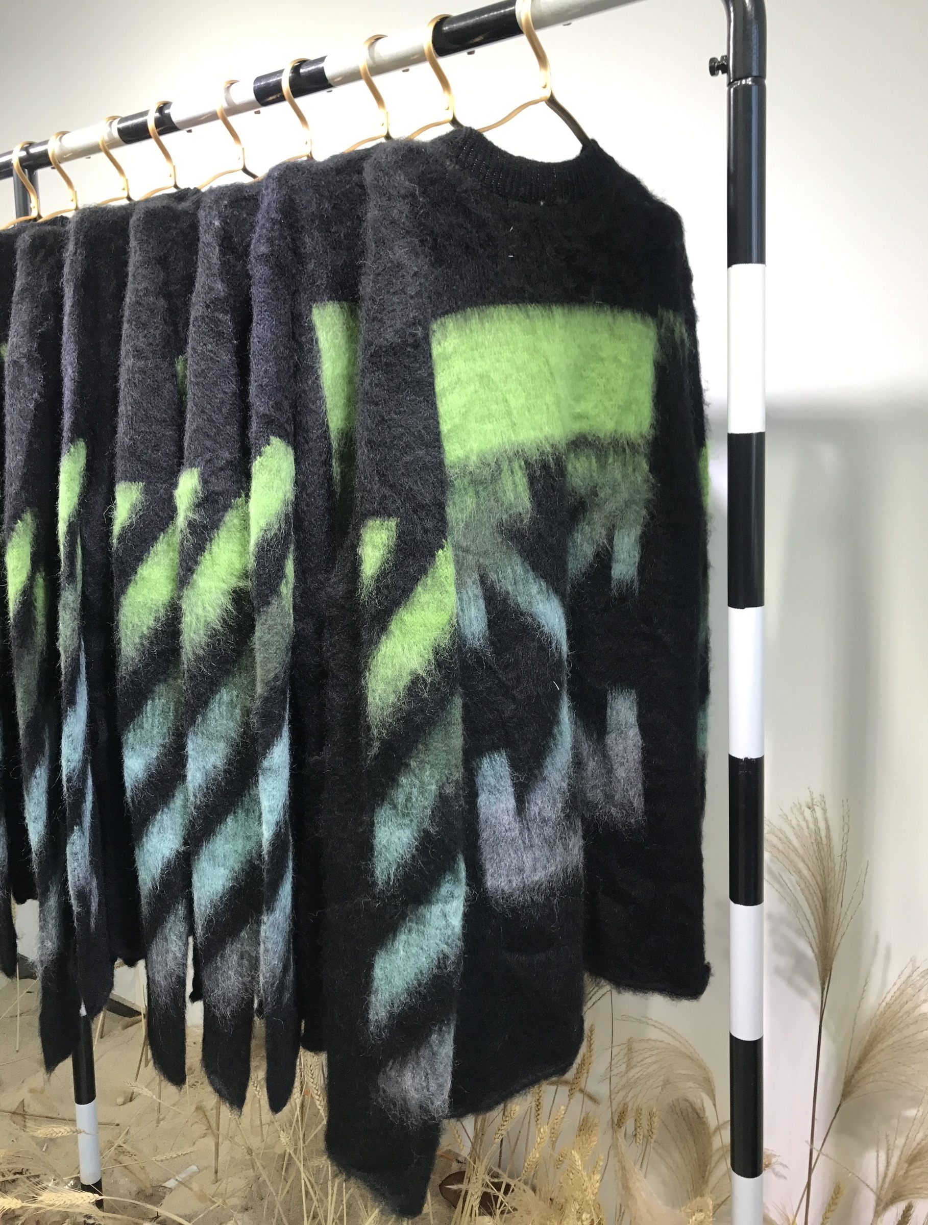 Indie Designs Arrows Brushed Pullover Mohair Sweater – Indie Designs ...