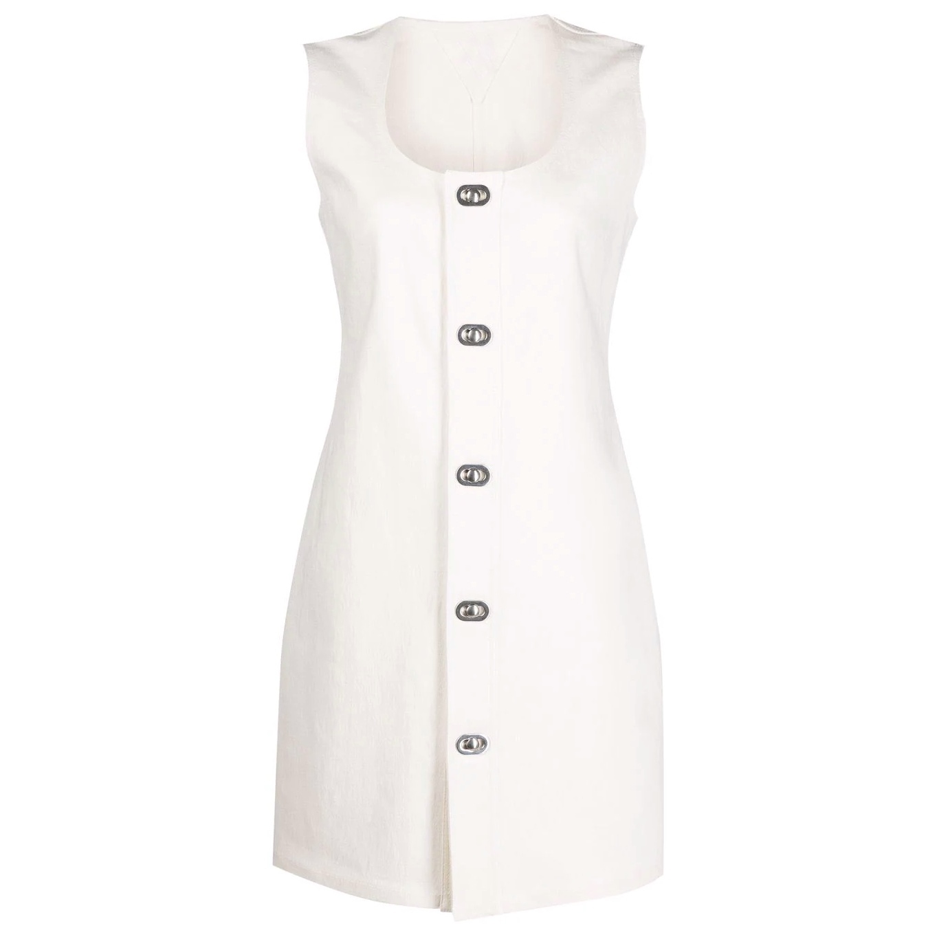Indie Designs Twist-lock Stretch-linen Dress  Indie Designs Clothing