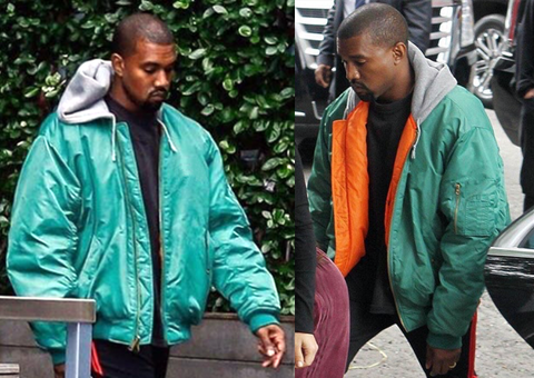 Indie Designs Kanye West Favorite MA-1 D-TEC Bomber Jacket – Indie