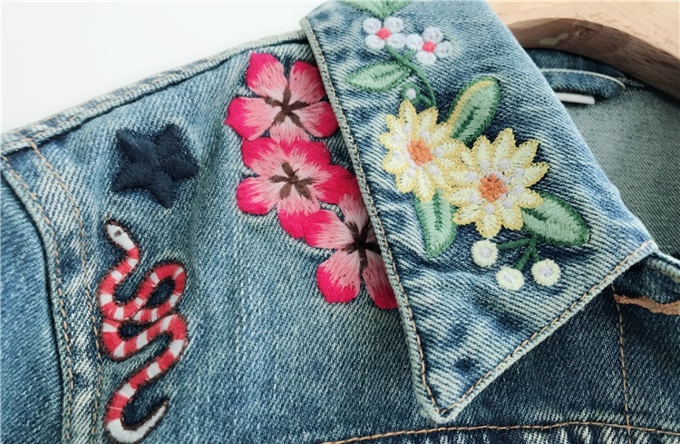 Hand-painted jacket by Laurel Fisher on Dribbble
