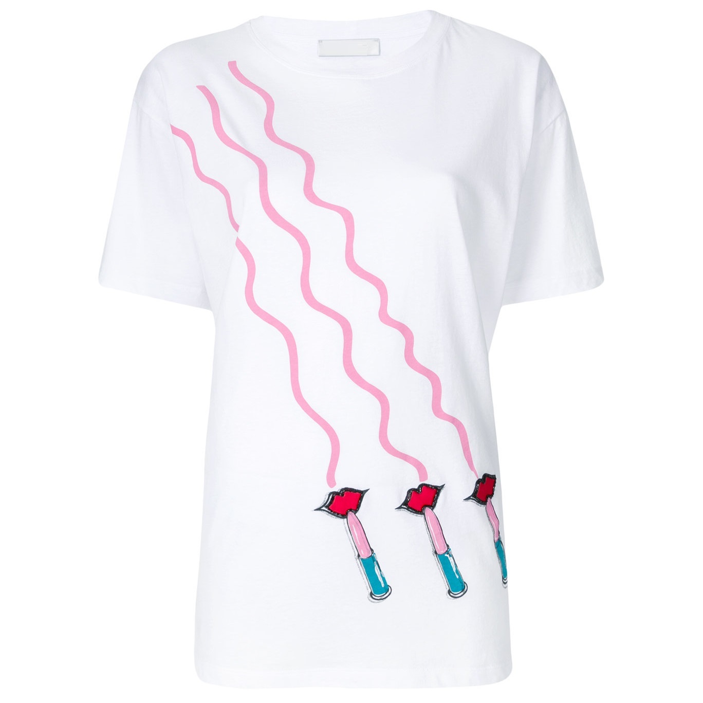 Indie Designs Lipstick Print T-shirt