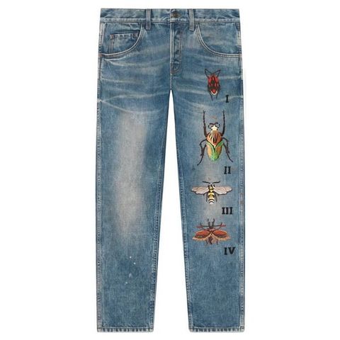 Indie Designs Insects Embroidery Tapered Jeans – Indie Designs Clothing