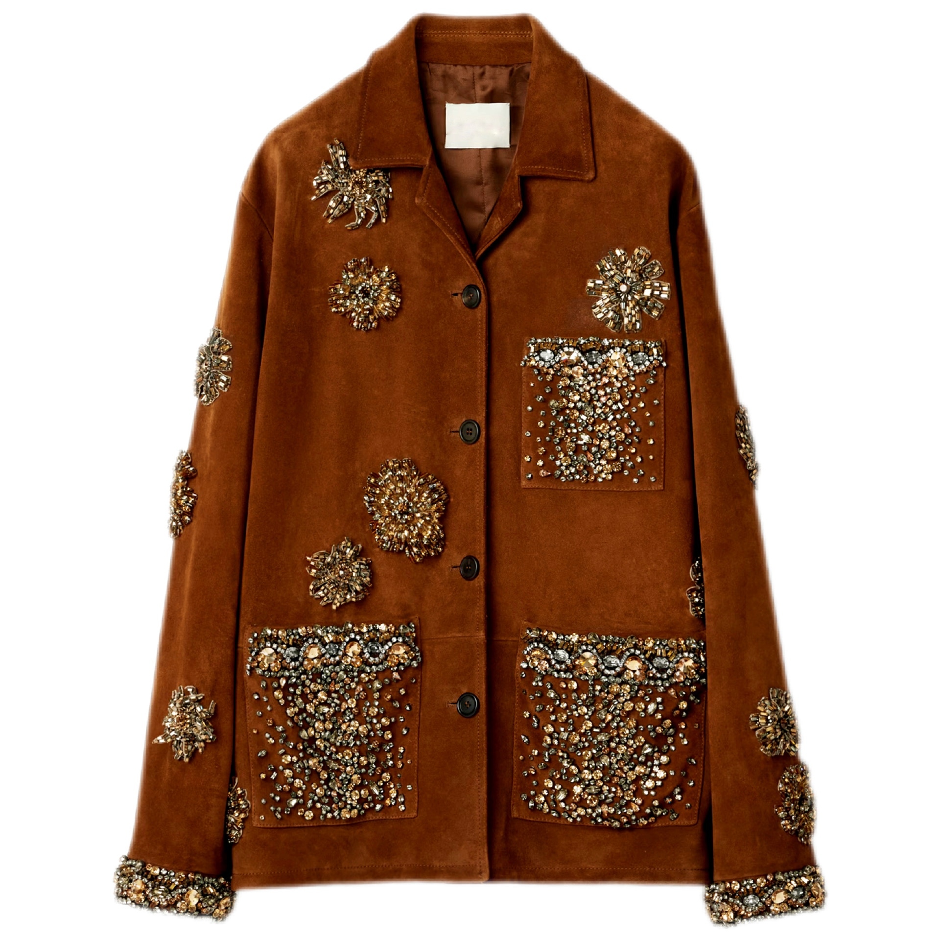 Indie Designs Embroidered Suede Jacket – Indie Designs Clothing