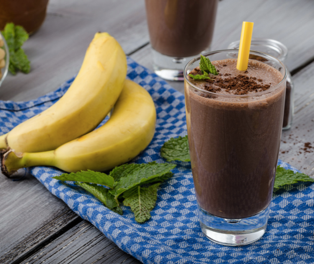 RECIPE : Chocolate Banana Milkshake