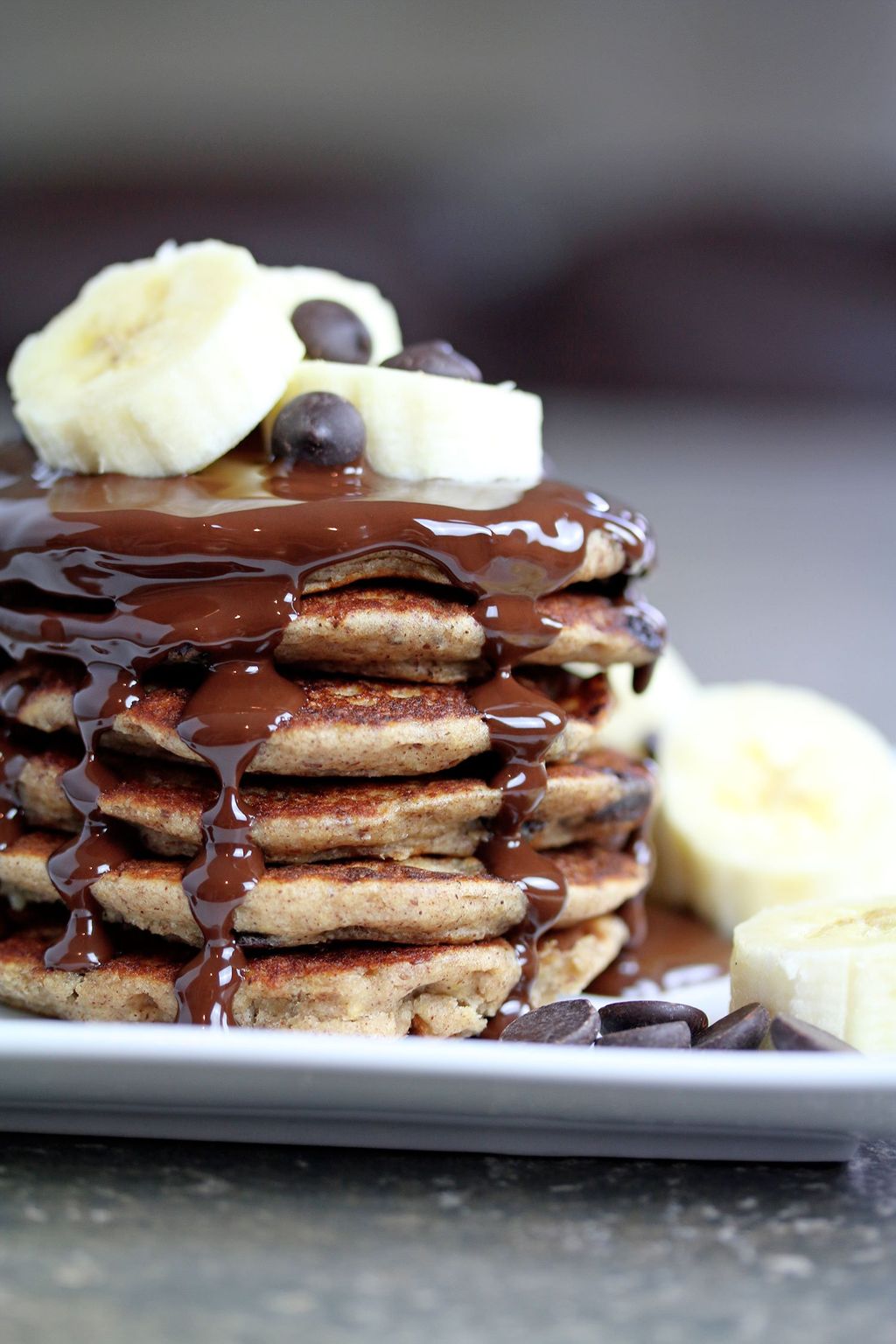 RECIPE : Chocolate Banana Pancake