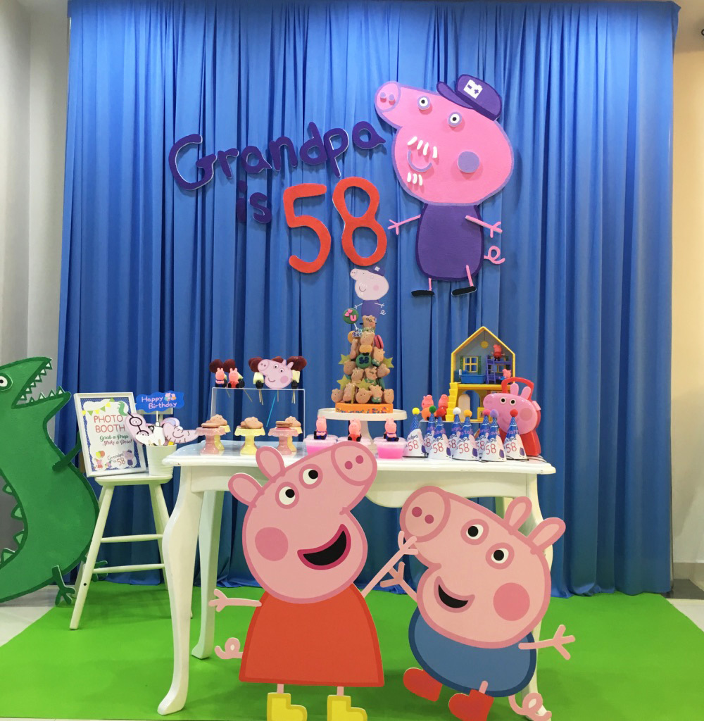 Peppa Pig & Standee Party Nutty Malaysia's One Stop Party