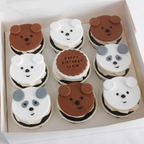 We Bare Bear Cupcakes.JPG