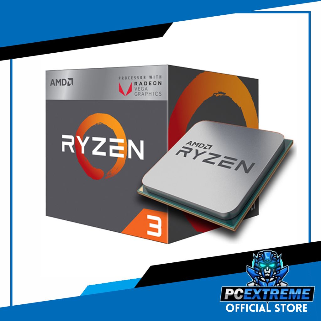 AMD RYZEN 3 2200GE 3.5Ghz QUADCORE TRAY TYPE – PC Extreme Computer Shop