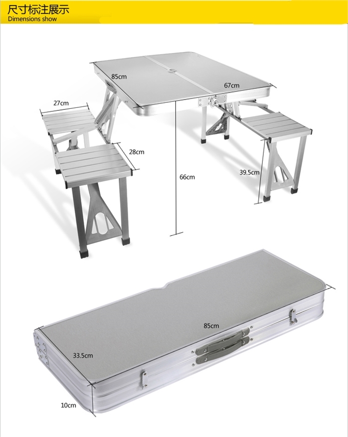 aluminium camping chairs